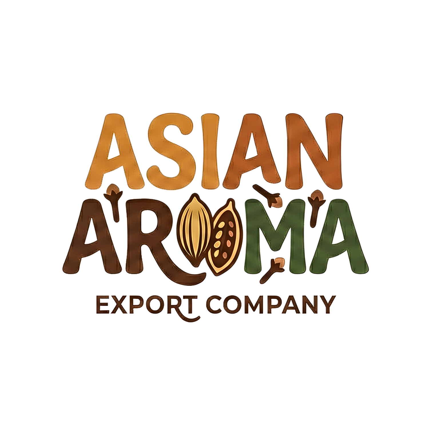 Asian Aroma Dehydrated Vegetables & Spices Exporter Logo