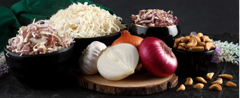 Dehydrated Onion and Garlic